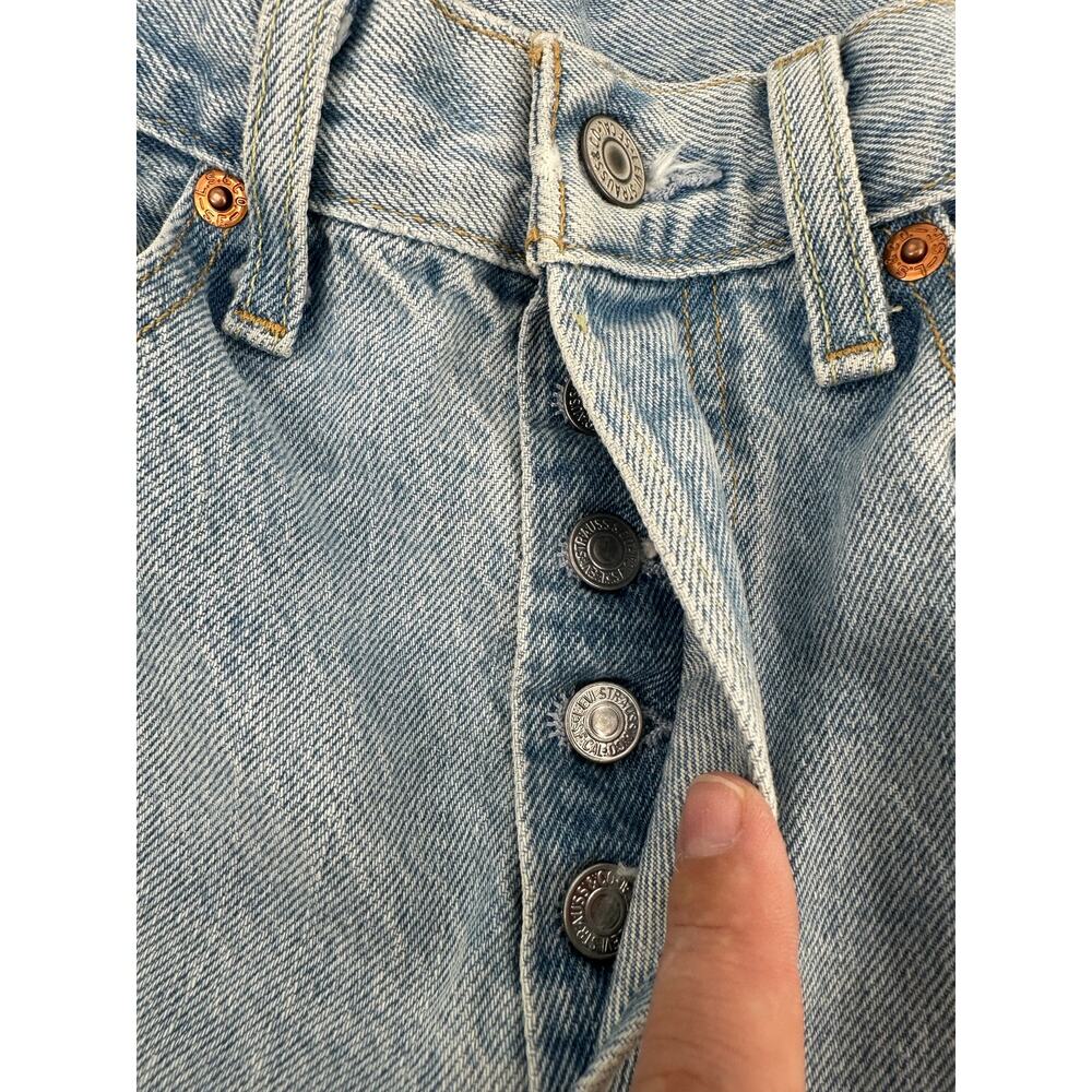 Levi’s 501 ORIGINAL CROPPED WOMEN'S JEANS - Picture 11 of 13